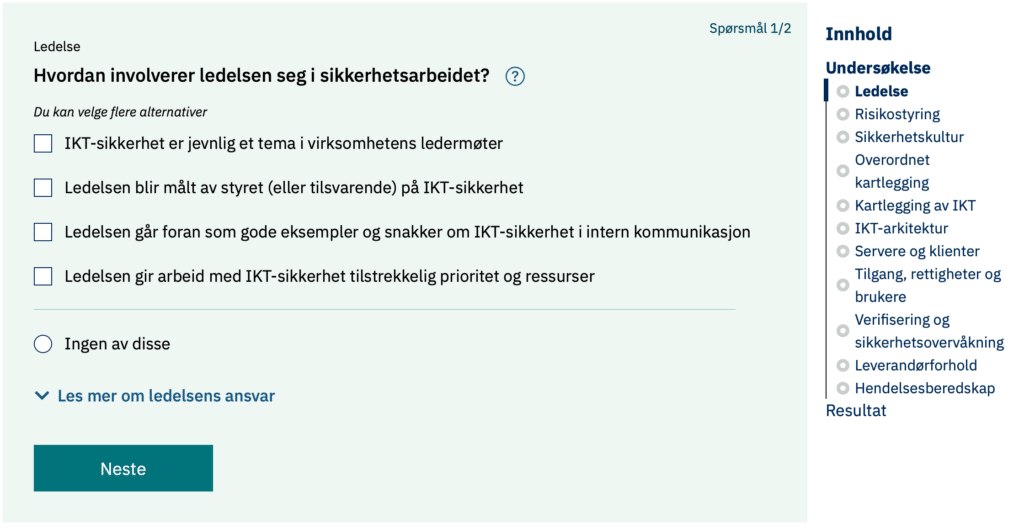 Cybersjekk skjermbilde